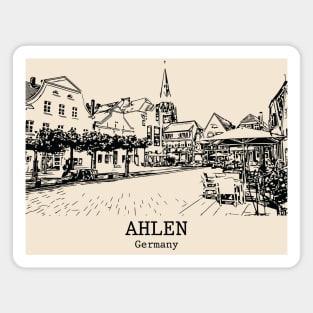 Ahlen - Germany Magnet